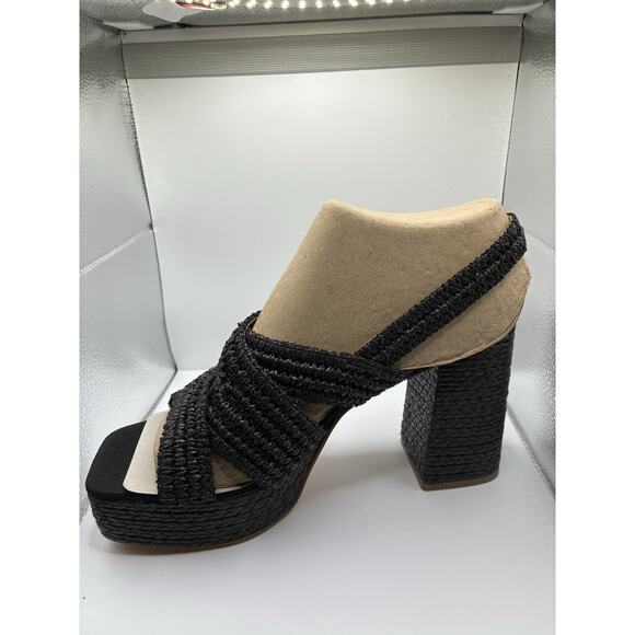 Marc Fisher LTD Women's Caddy platform block heel sandals Size 11 Boho Chic - Picture 2 of 6